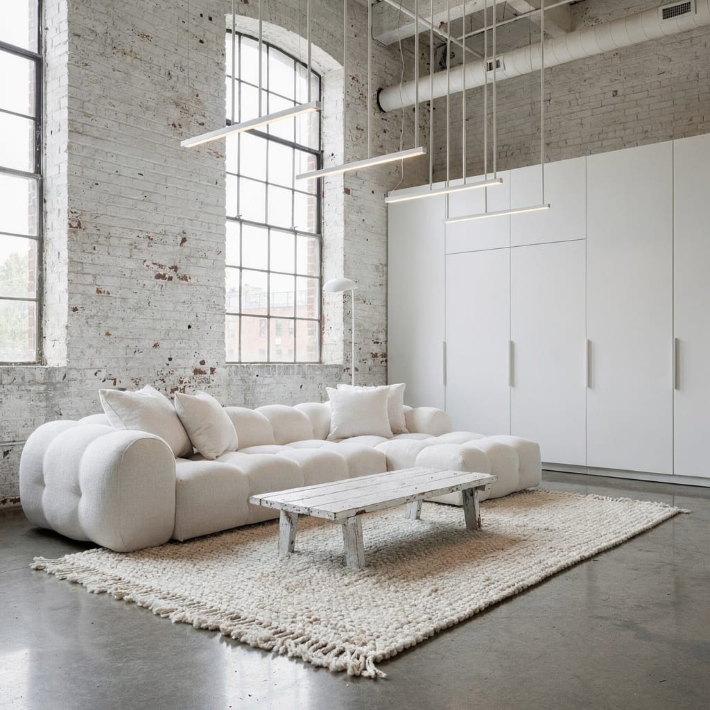 The Effortless Whitewashed Loft