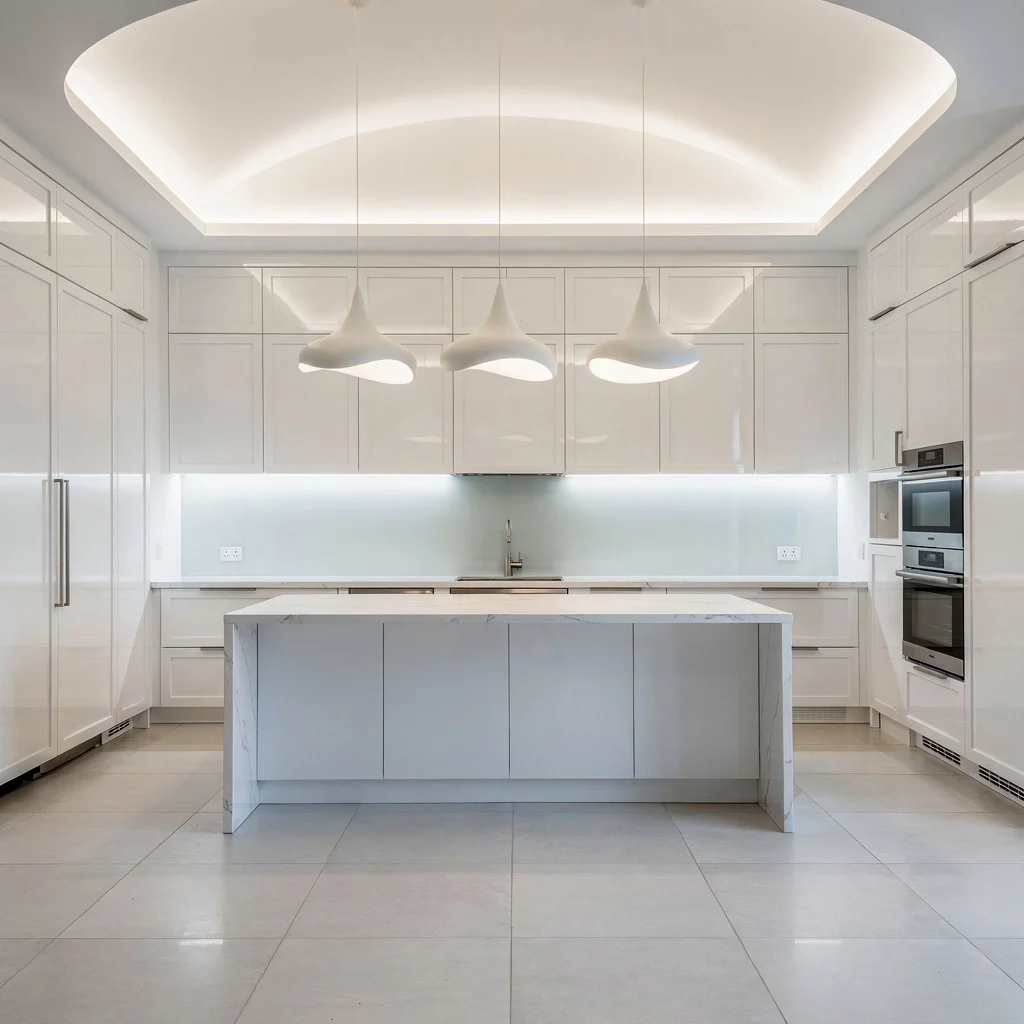 Build a Glowing Gallery Kitchen