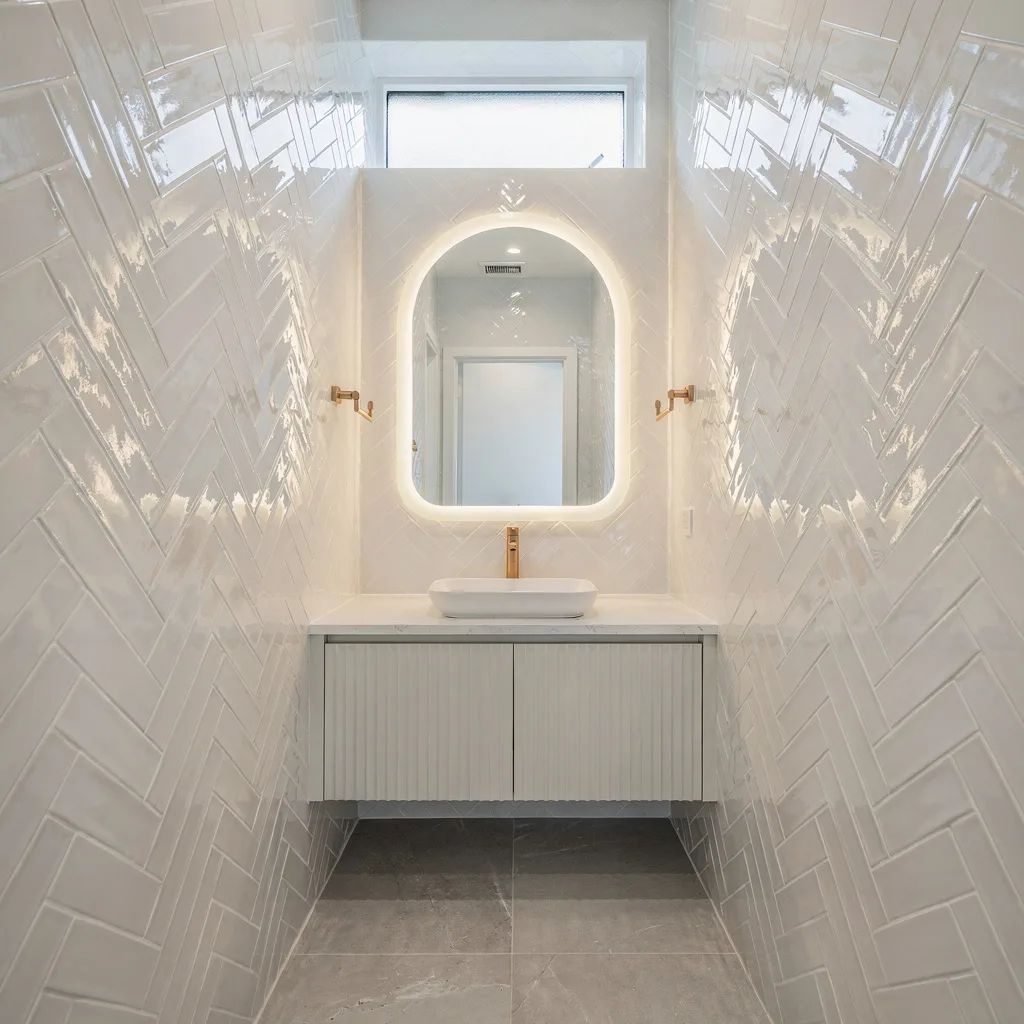 Glossy Chevron Glow-Up