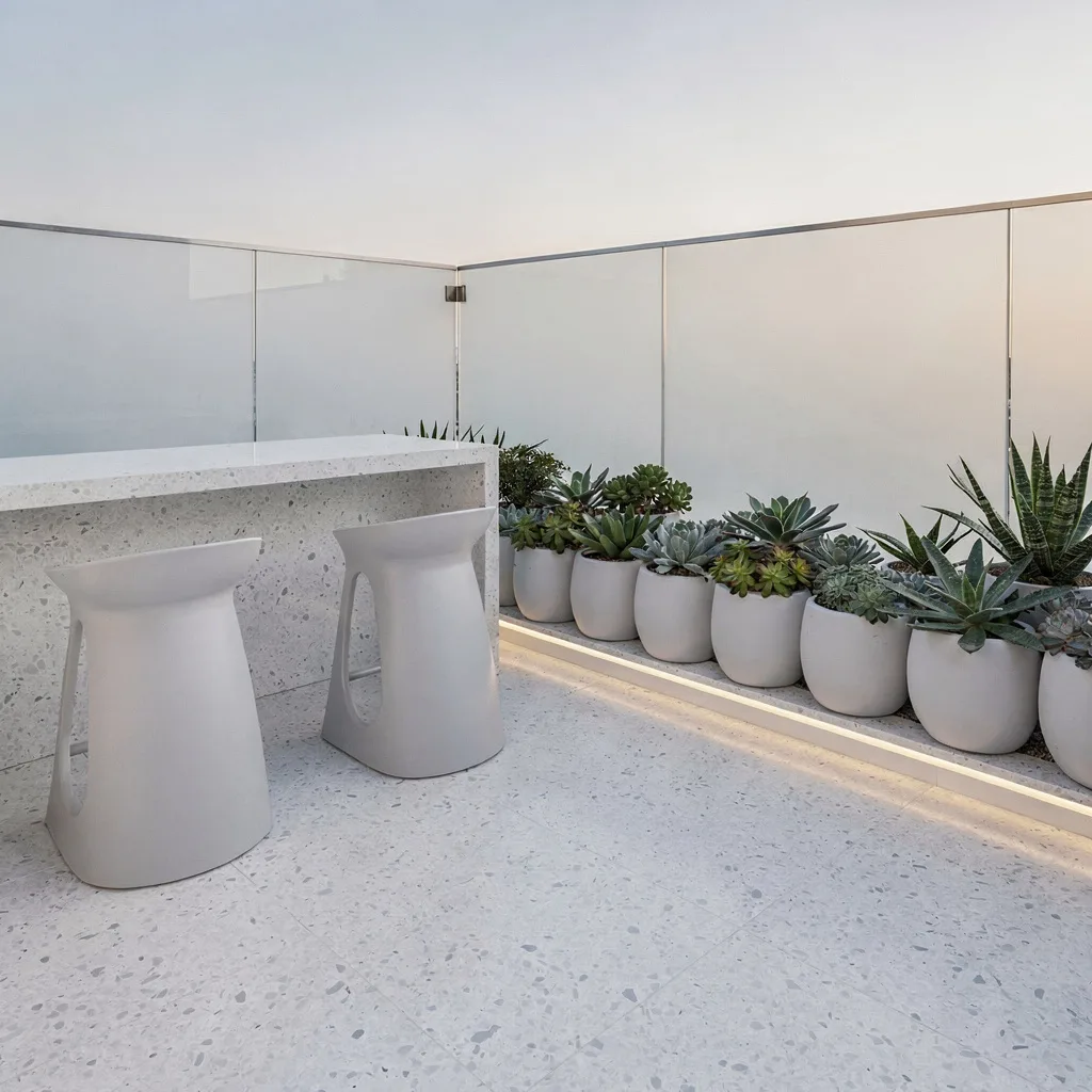 Minimalist Glass Act