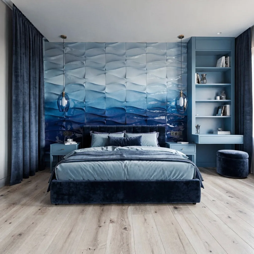 Ceramic Wave Wall