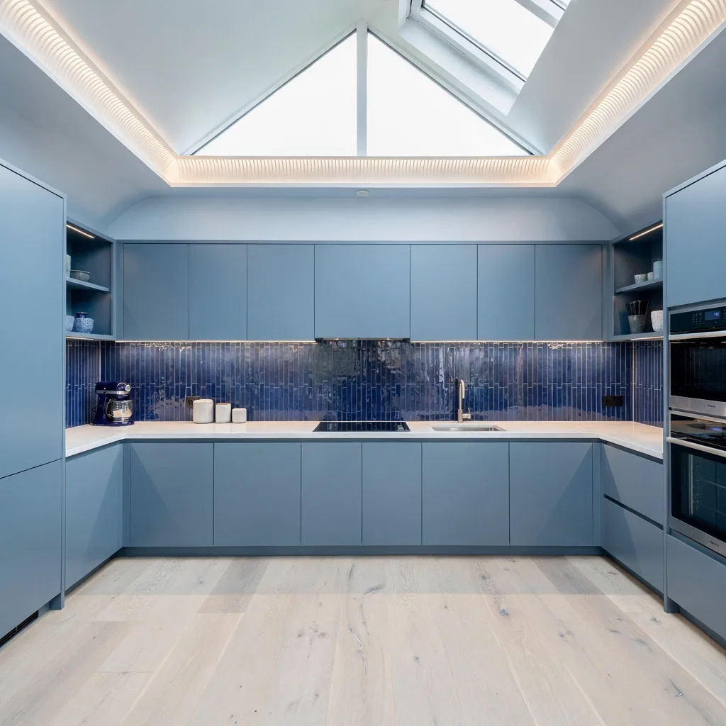 Master the Minimalist Blue Gallery