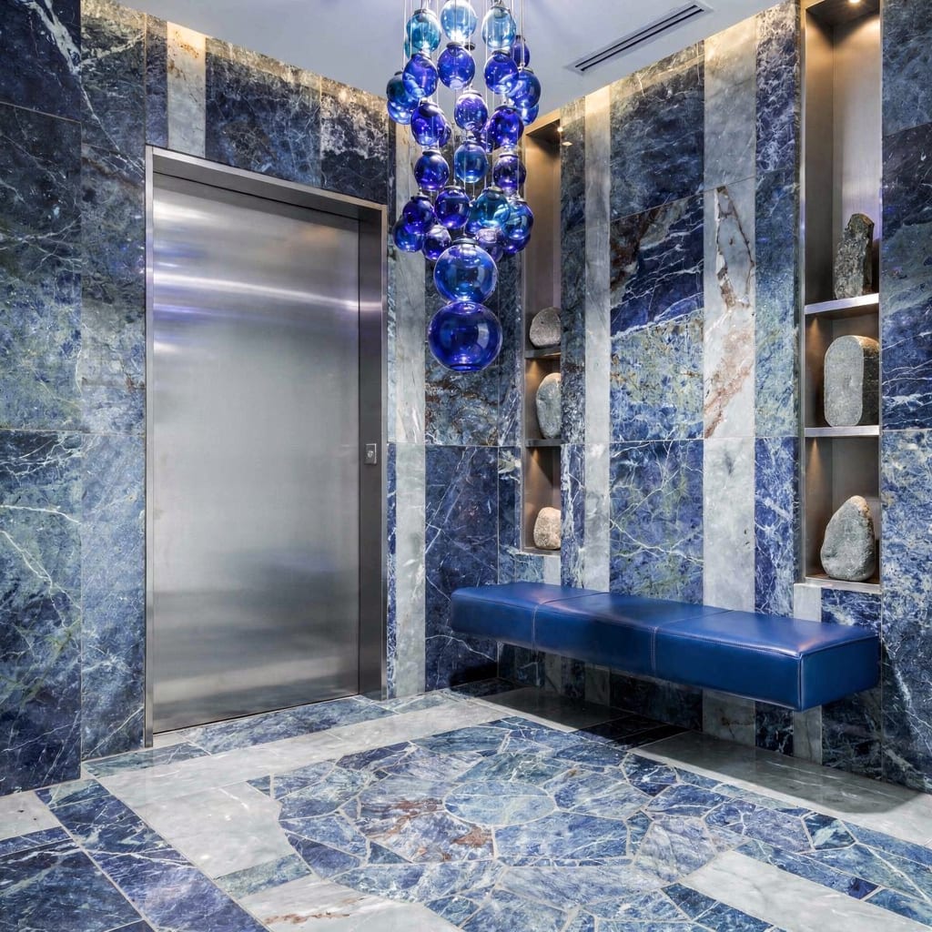 Strip Your Walls With Sapphire Stone