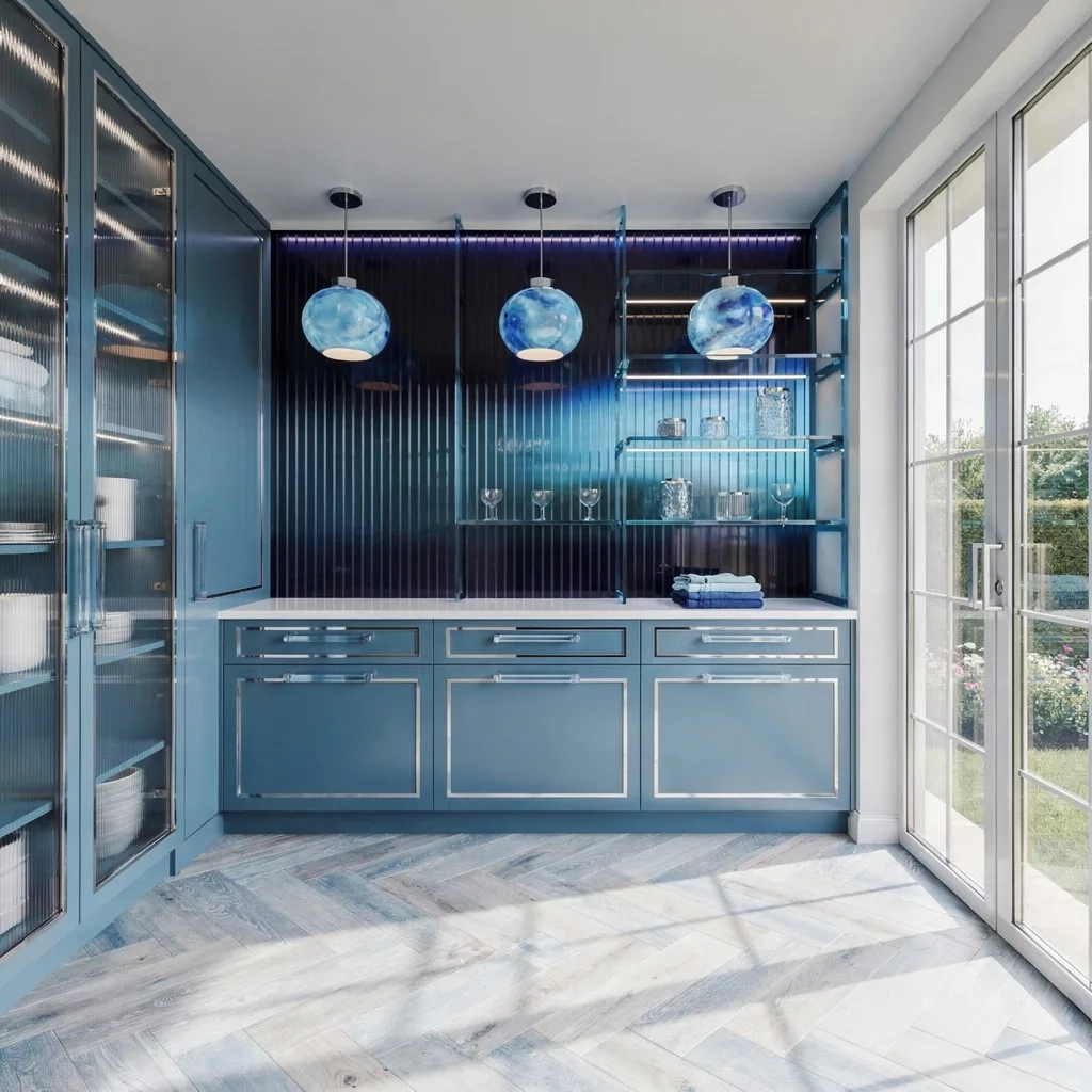 Go Soft with Powder Blue and Silver