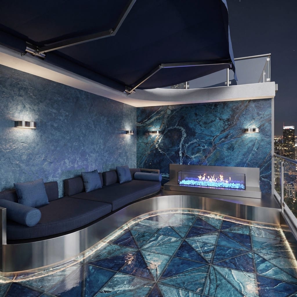 Go Curvilinear with Glass Tiles