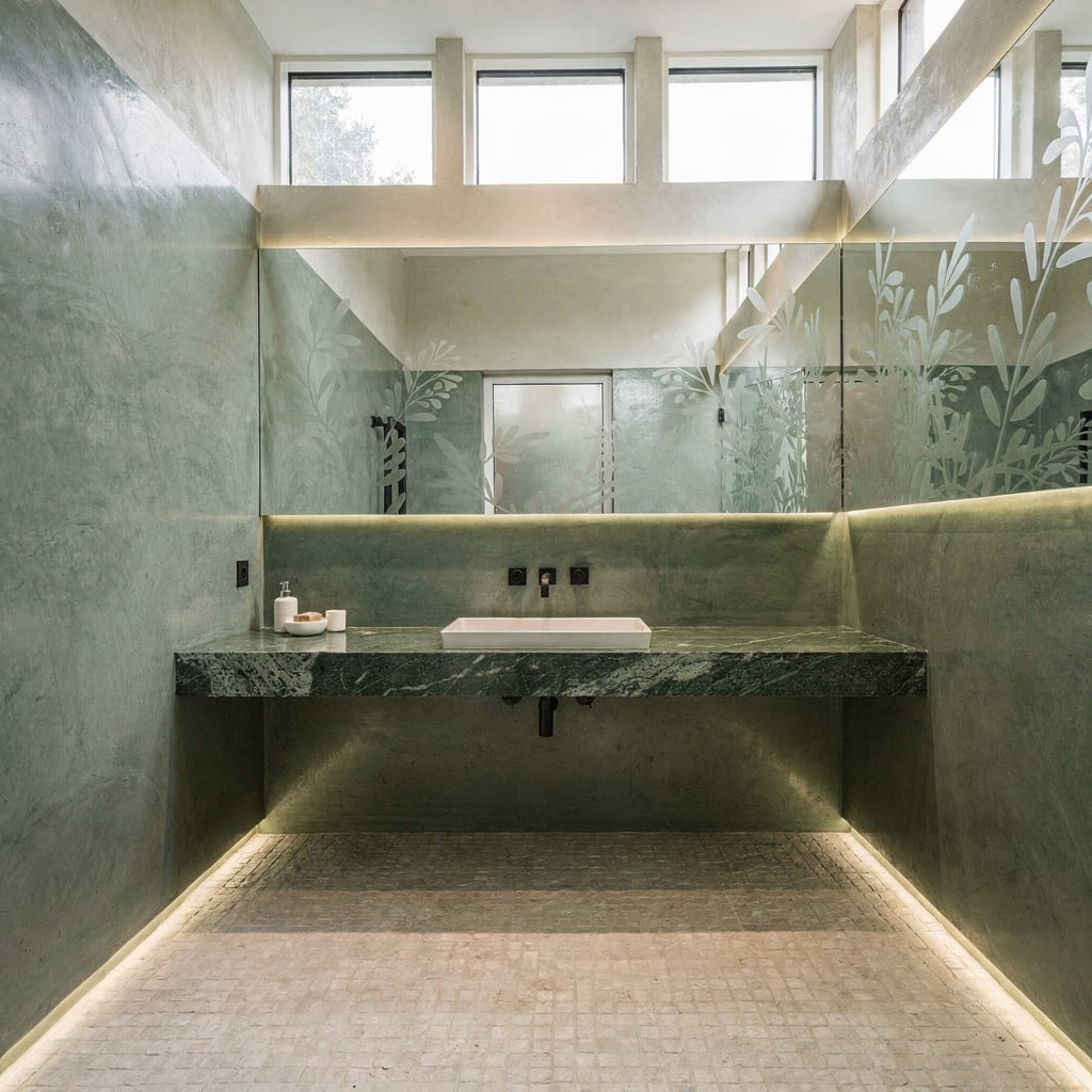 Master the Monolithic Tadelakt Vibe