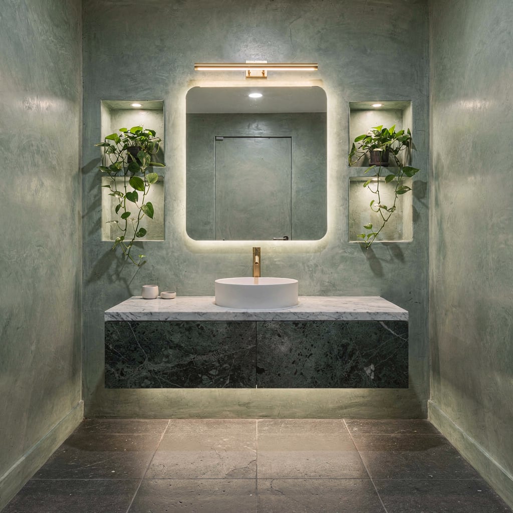 Embrace the Pearlescent Plaster Grind