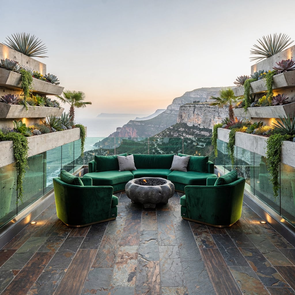 Cliffside Infinity Vibes