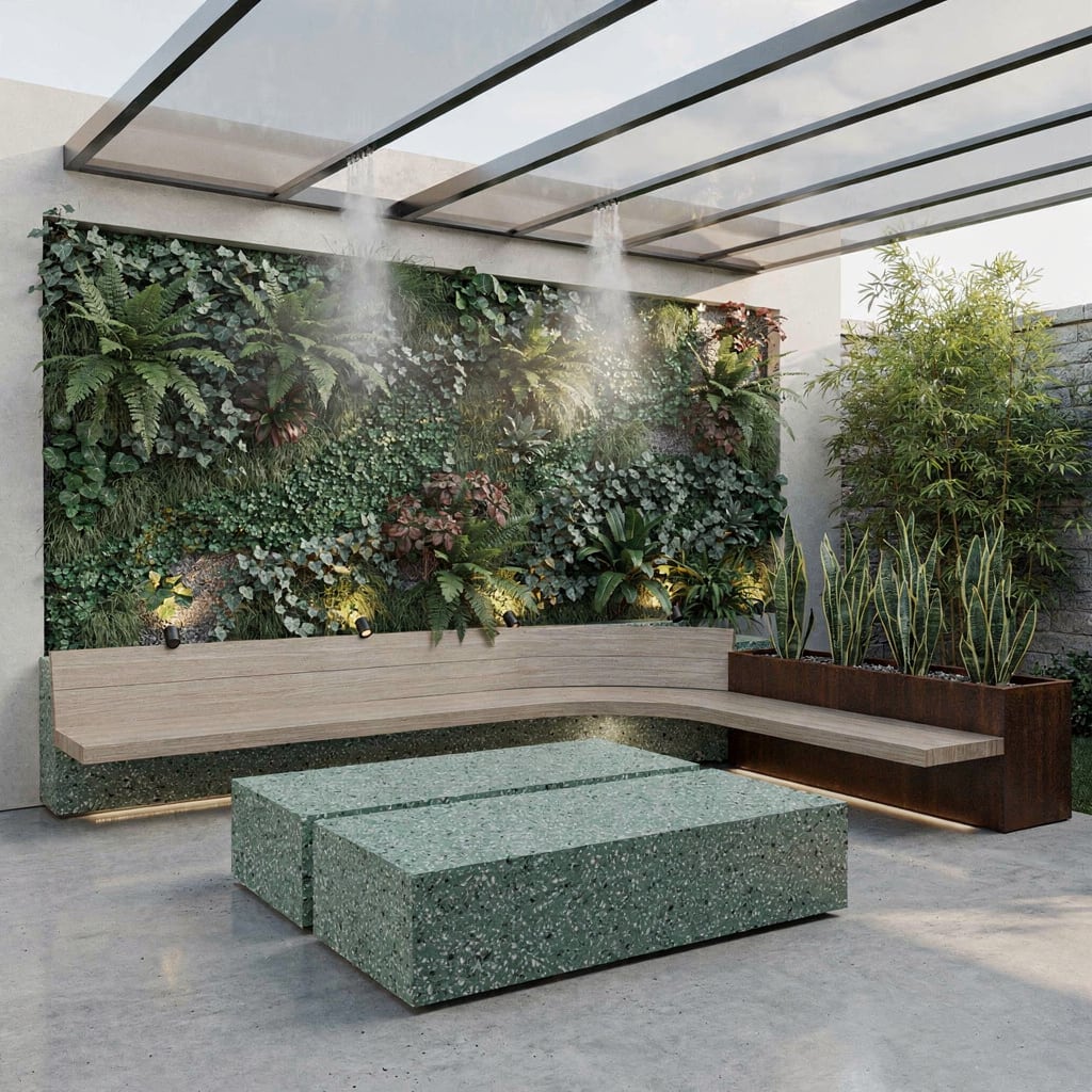 Minimalist Moss Garden