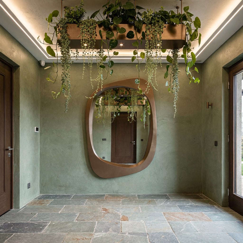 Hang a Living Plant Chandelier