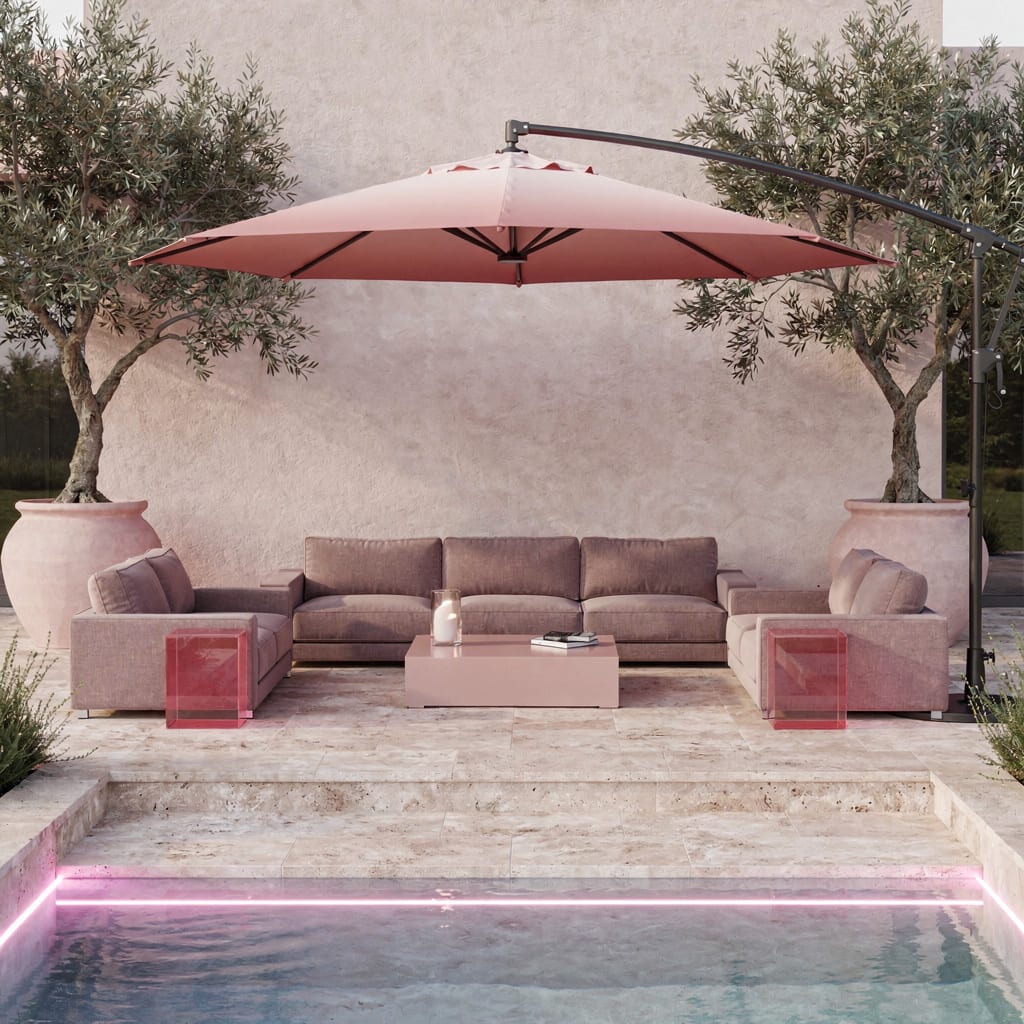 Make Your Poolside a Pink Dream