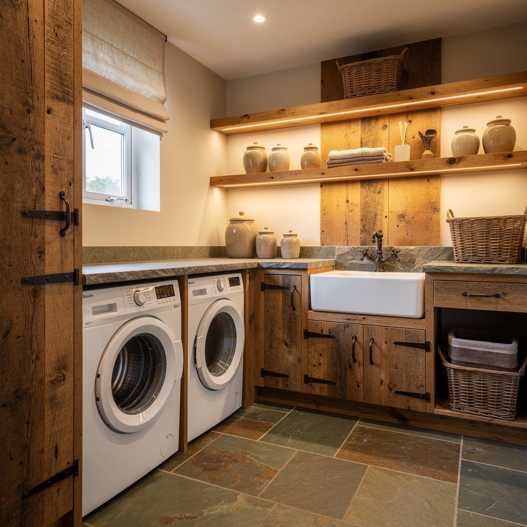 Rustic Rebellion: Reclaimed Wood and Iron Like a Farmhouse Rockstar