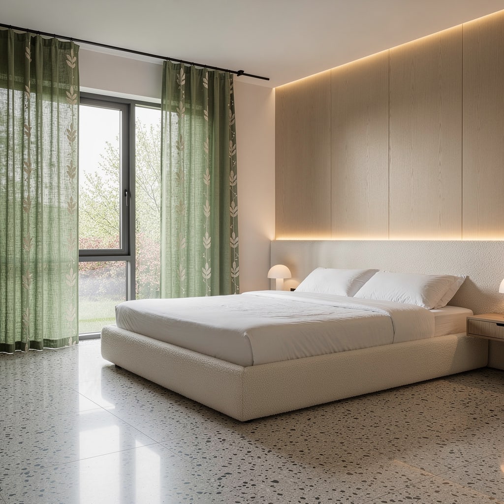 Fresh Grass-Green Linen, But Make It Embroidered