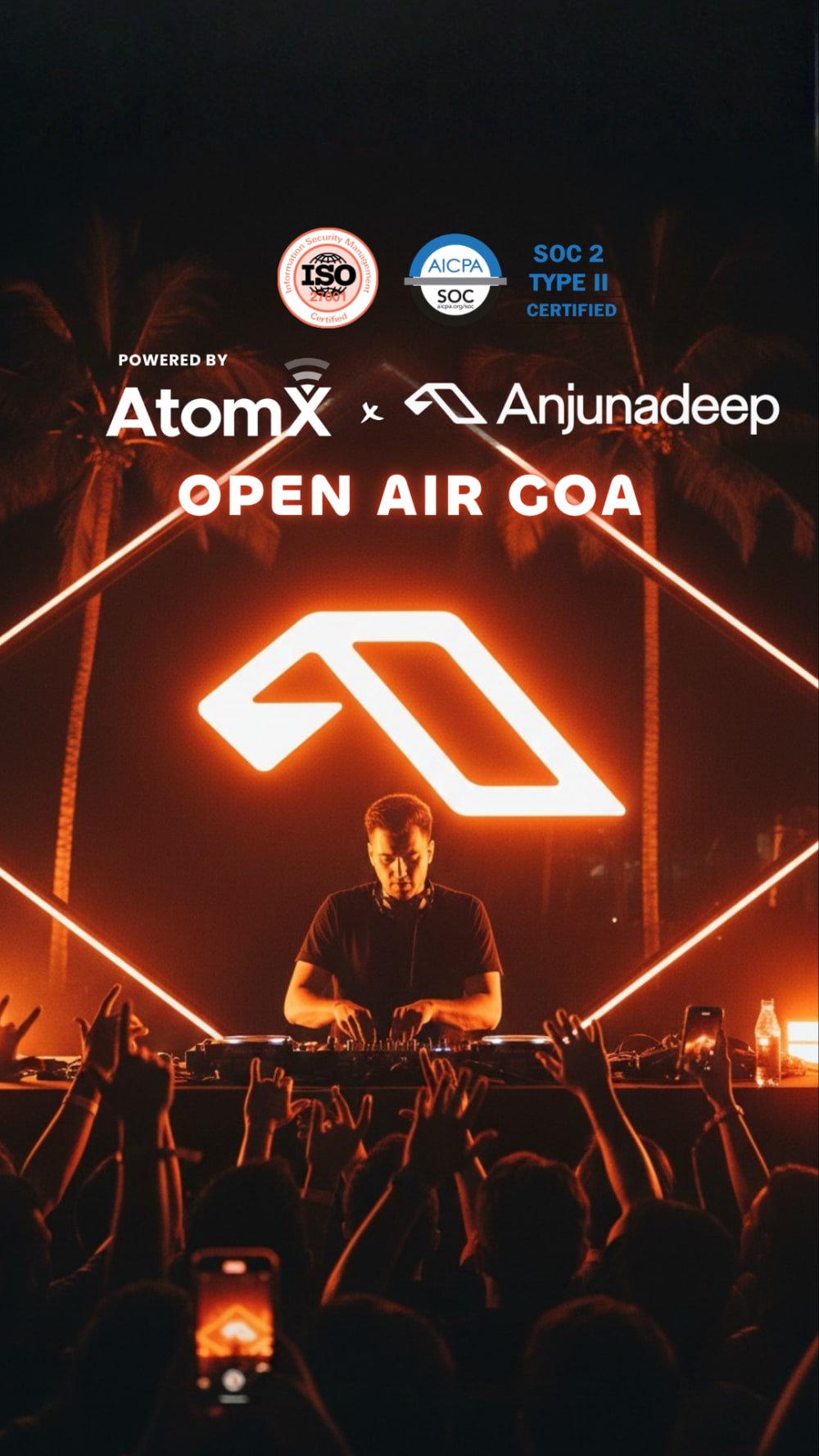 Anjunadeep operations console — event tech case studies and cashless payment results