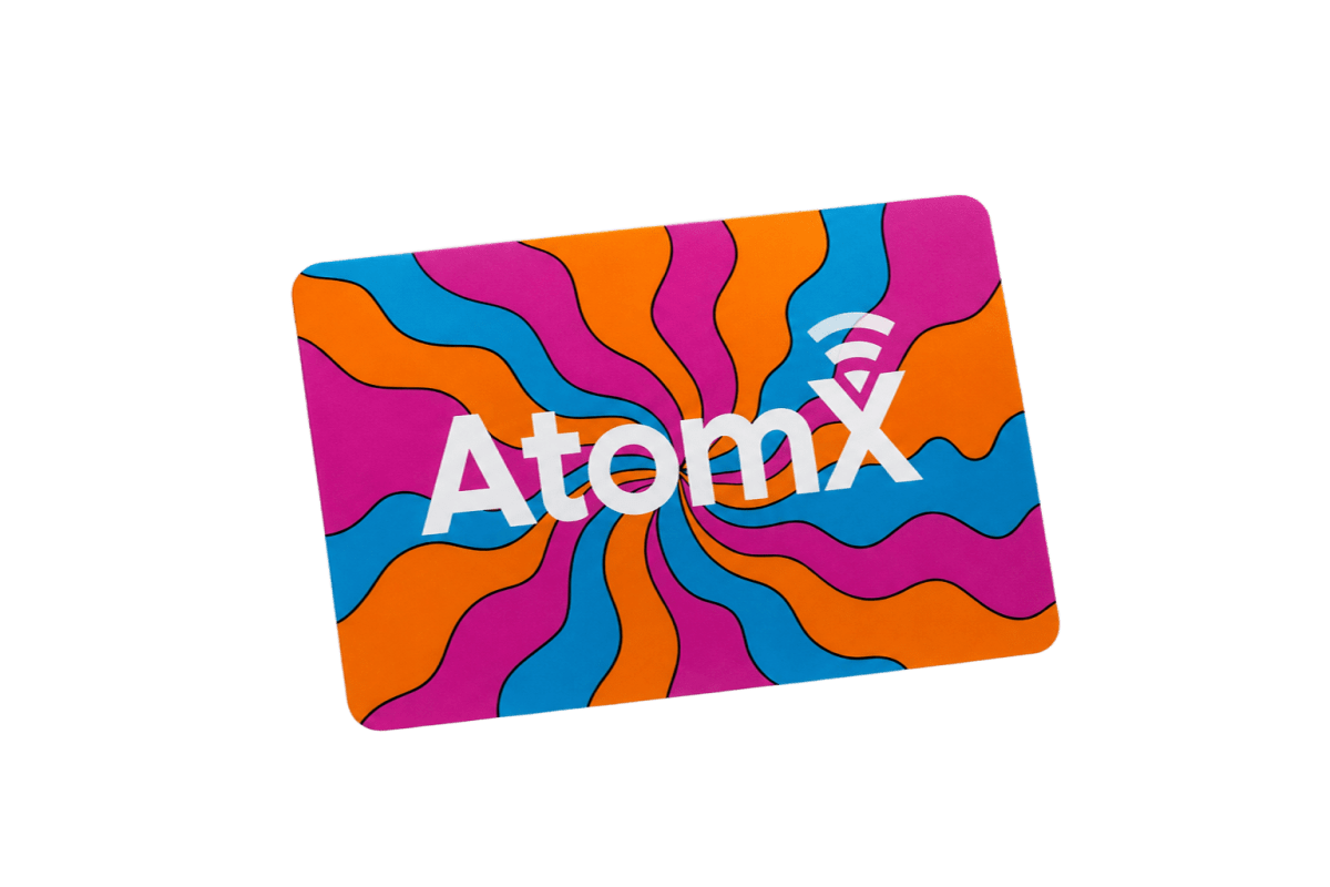 AtomX RFID card payment — cashless payment system for events