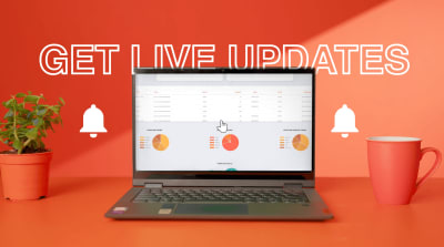 Live revenue dashboard — AtomX cashless payment system for events with real-time analytics