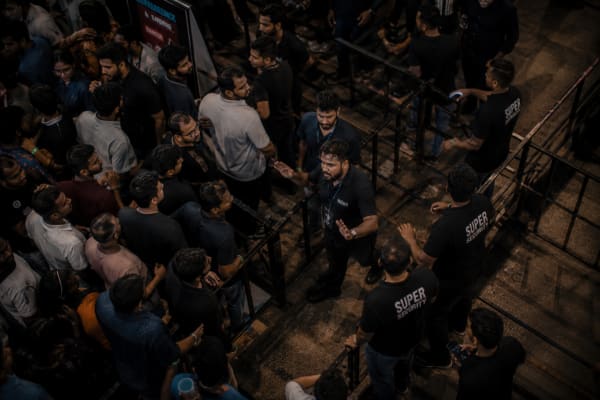 Operational strain on event staff — relieved with automated event access control