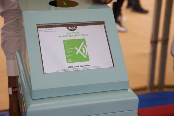 Live entry monitoring — event access control with real-time monitoring of every gate