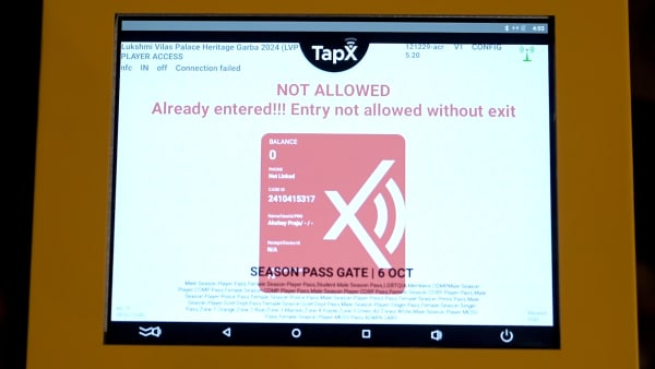 Operational confidence — event access control with anti-fraud real-time monitoring