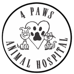 4 Paws Animal Hospital logo