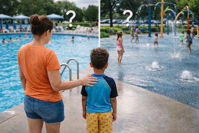 Splash Pads vs. Pools: Which is Better for Young Kids?
