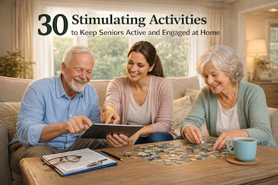 30 Engaging Activities for Seniors Living at Home