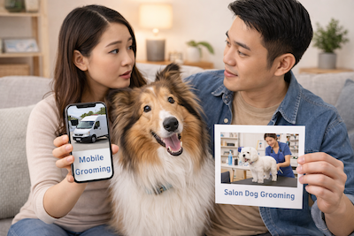 Mobile vs. Salon Dog Grooming: Which Is Right for You and Your Dog?