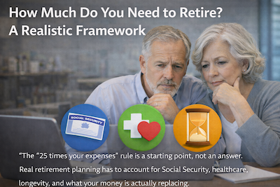How Much Do You Need to Retire? A Realistic Framework
