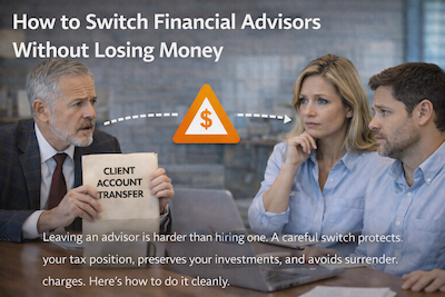 How to Switch Financial Advisors Without Losing Money