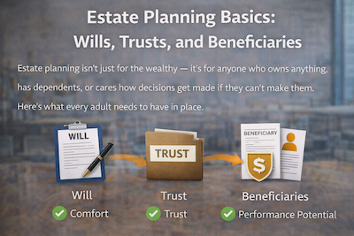 Estate Planning Basics: Wills, Trusts, and Beneficiaries