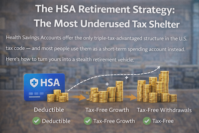The HSA Retirement Strategy: The Most Underused Tax Shelter
