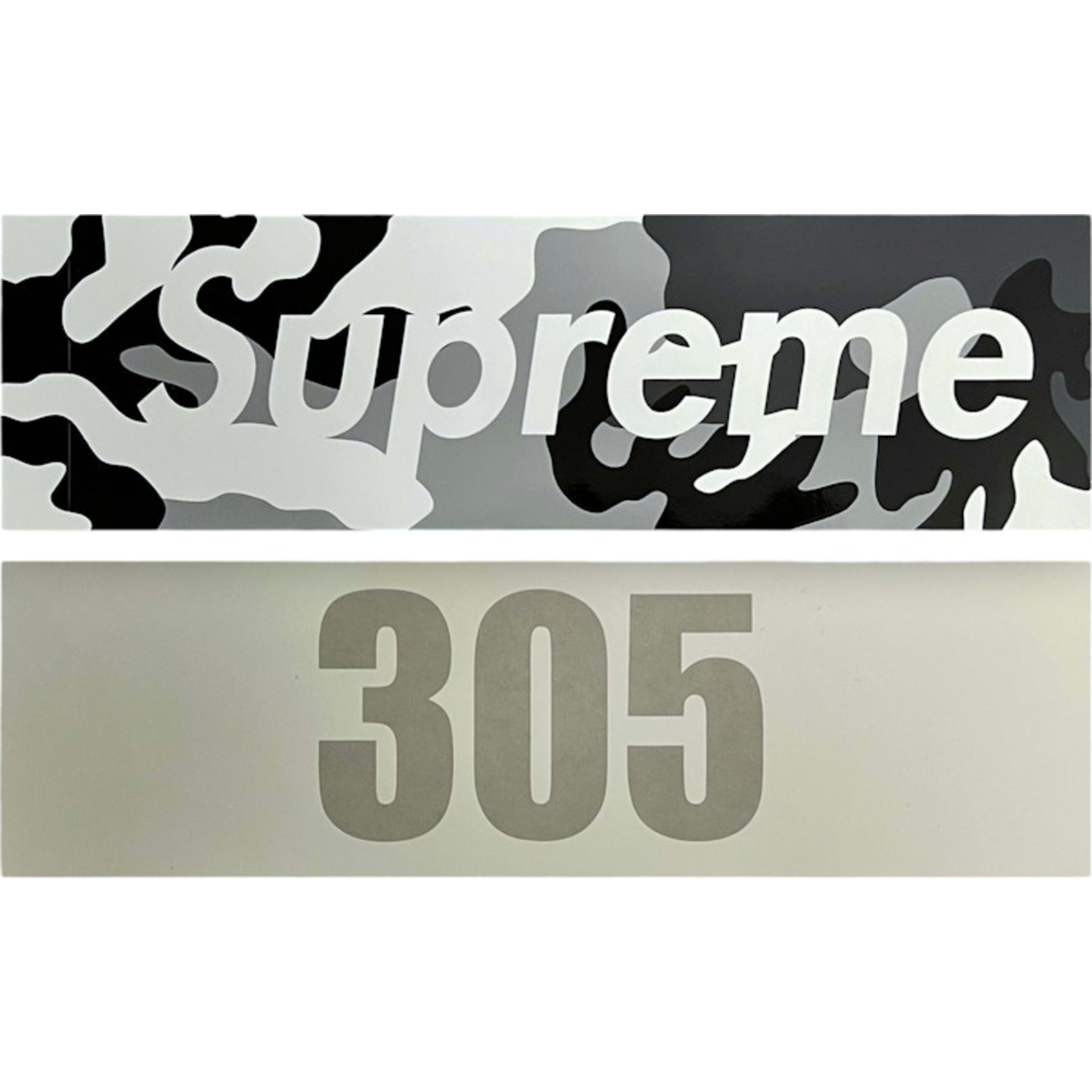 Supreme Miami Box Logo Sticker