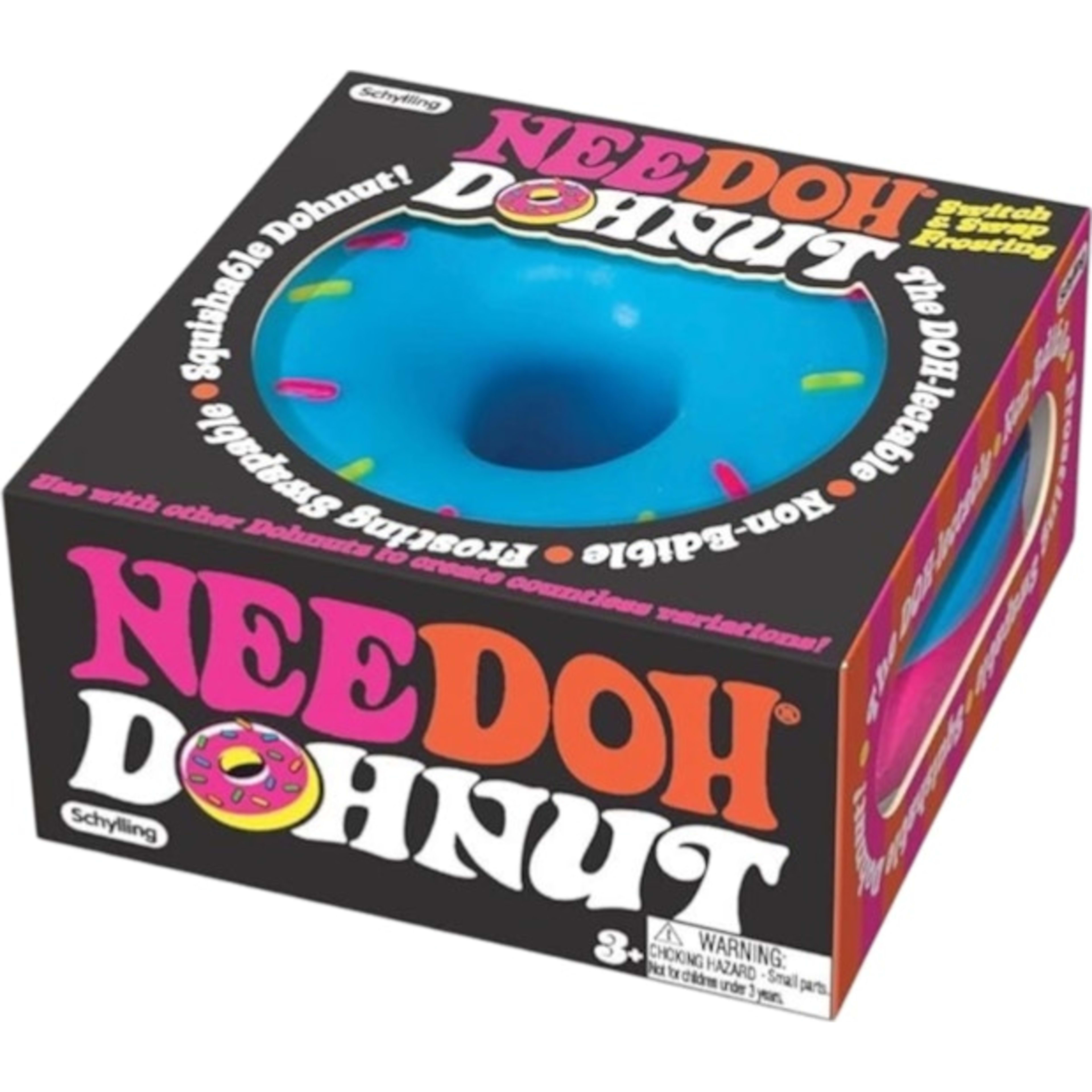 NeeDoh Dohnuts Squishy Fidget Toy Blue