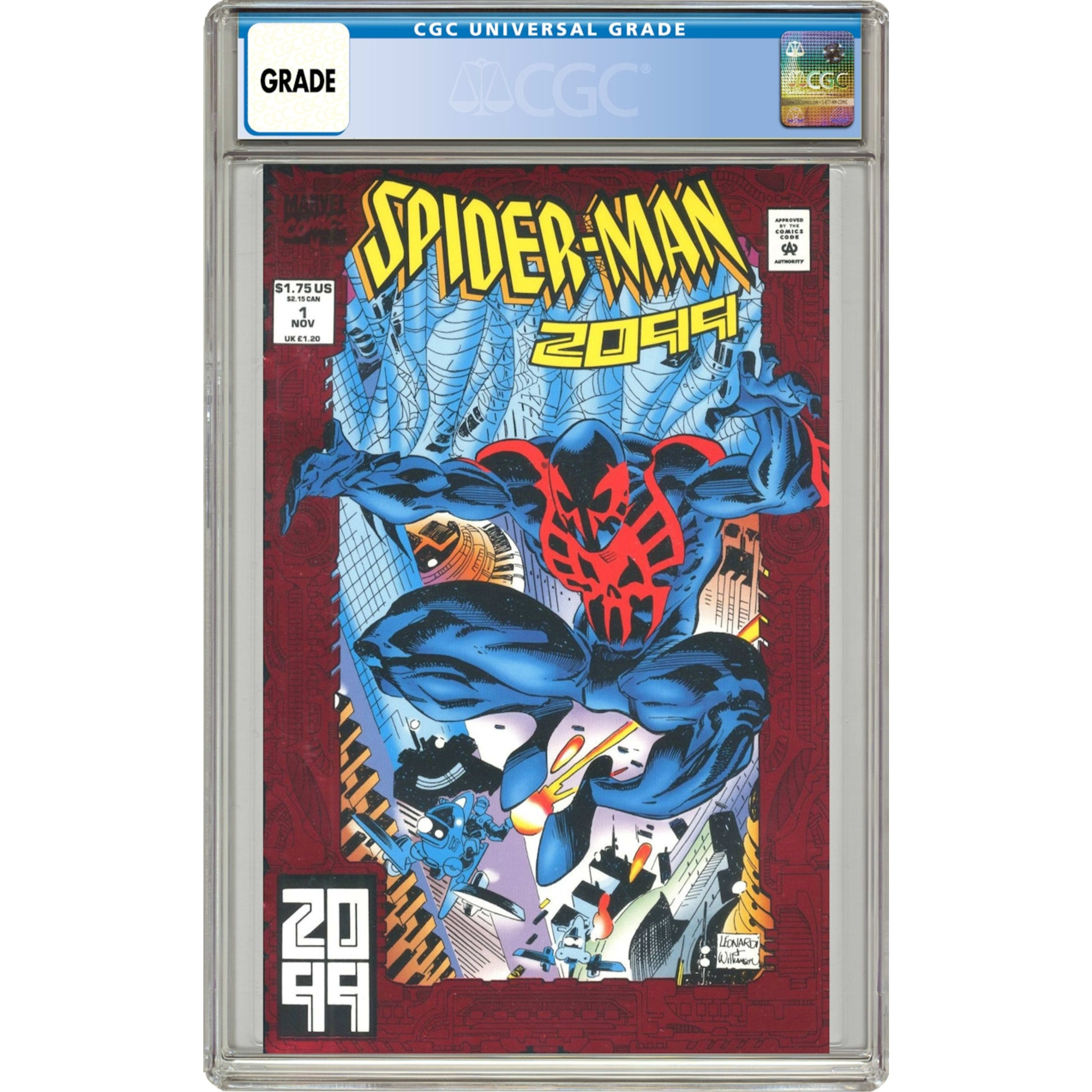Marvel Spider-Man 2099 #1 Comic Book CGC Graded