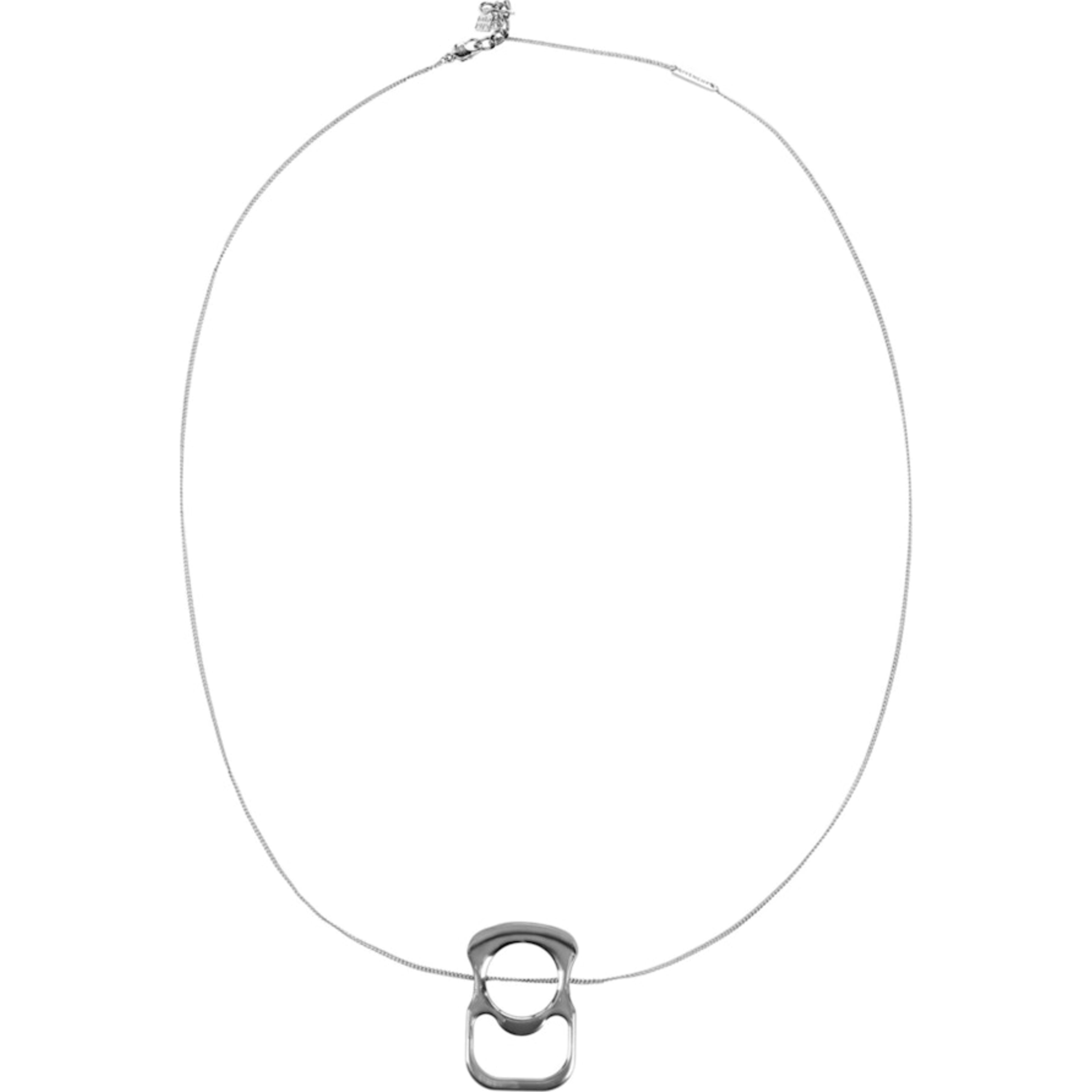 G Can Necklace Silver