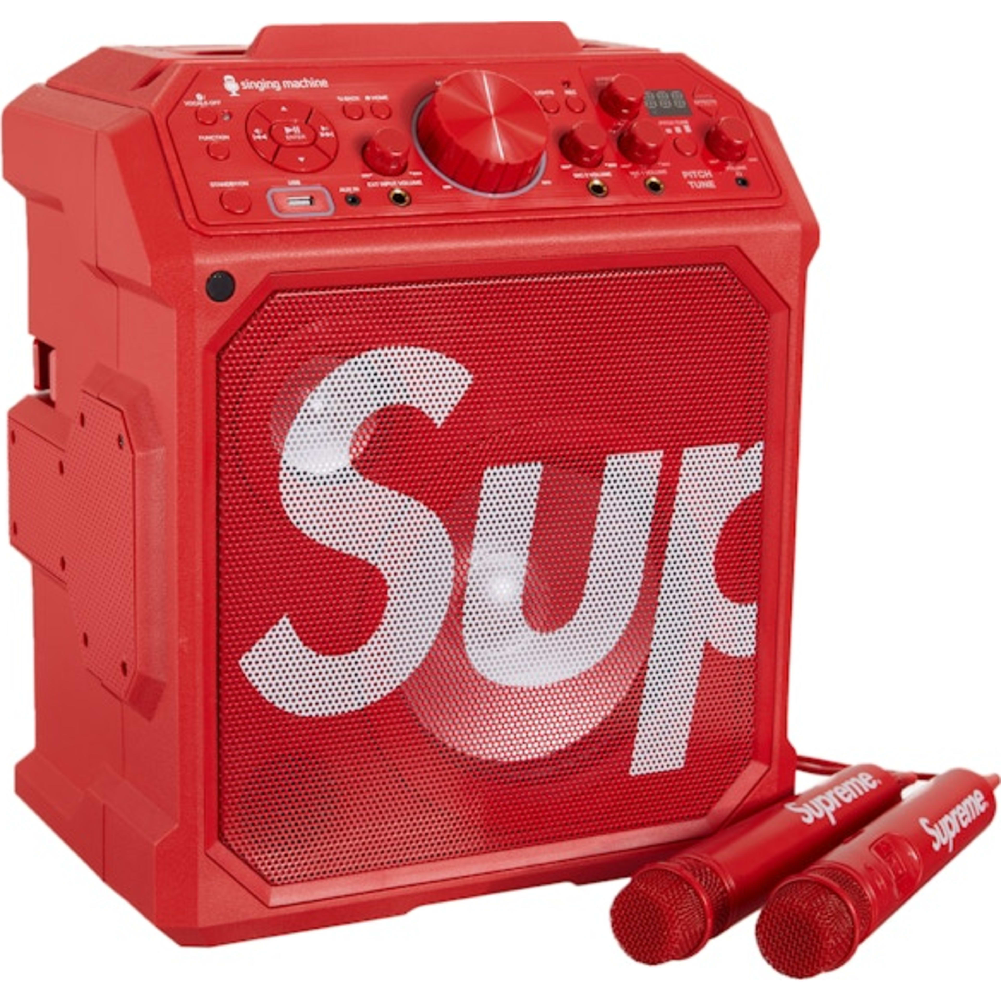 Supreme Singing Machine (US Plug) Red