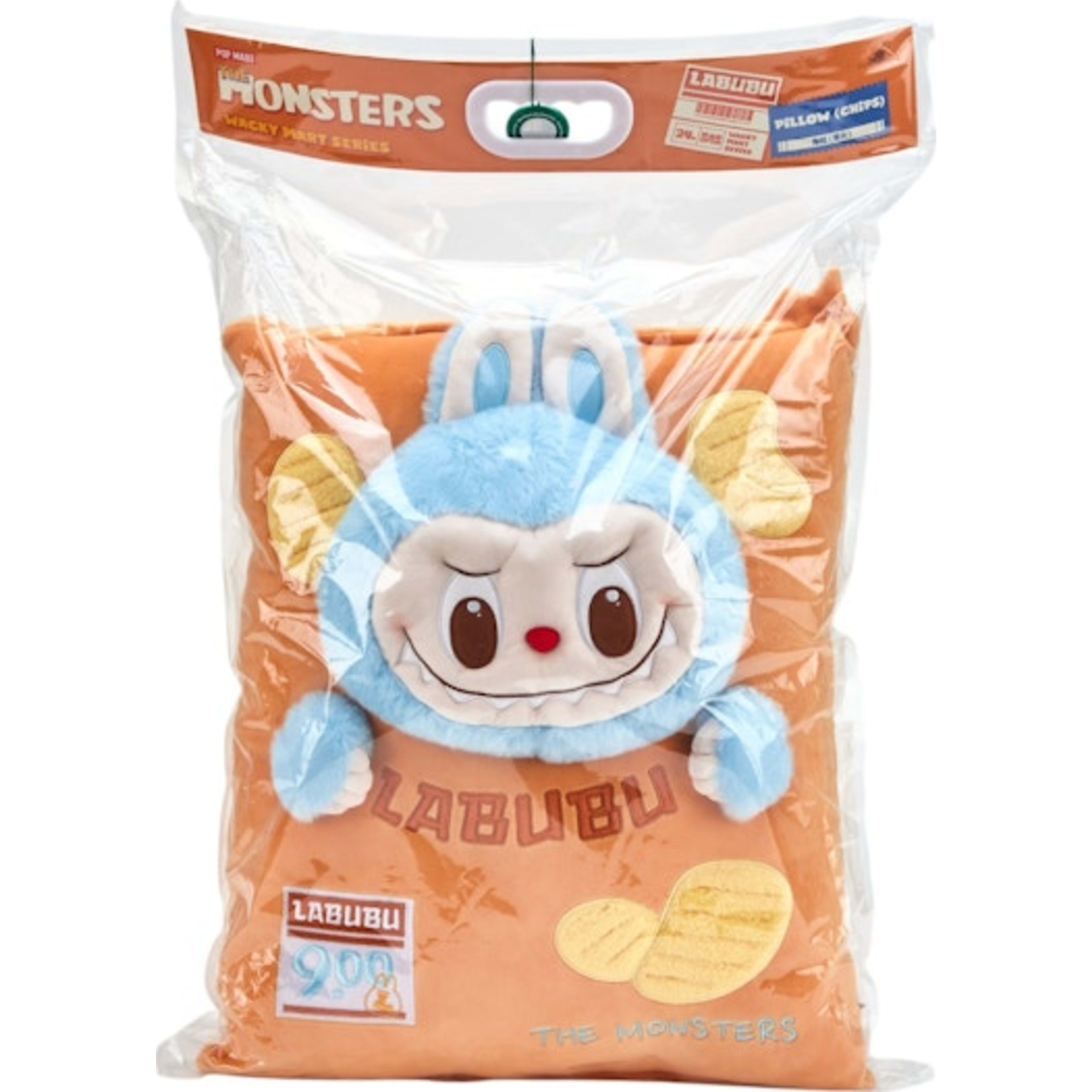 Labubu The Monsters Wacky Mart Series Chips Pillow