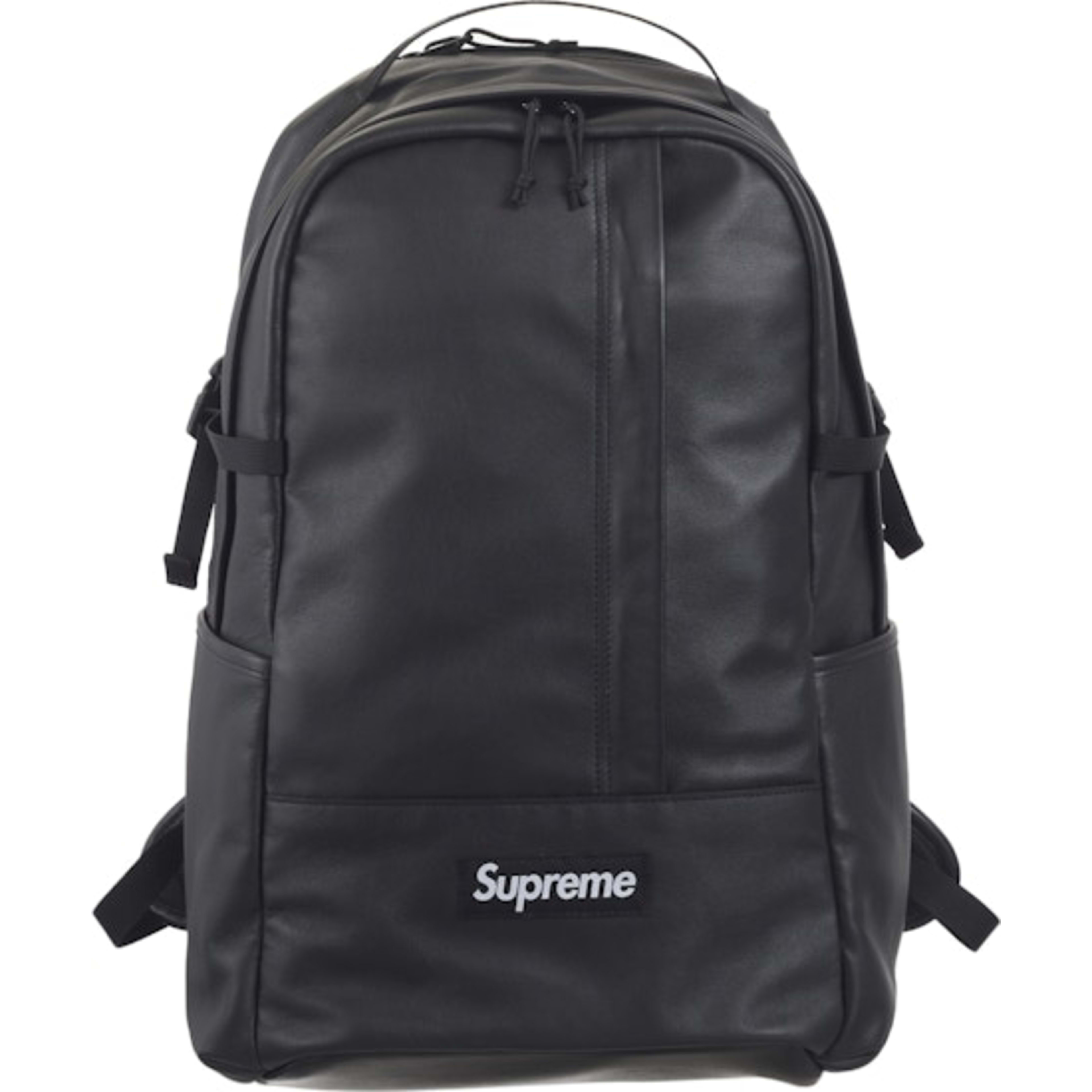 Leather Backpack Black