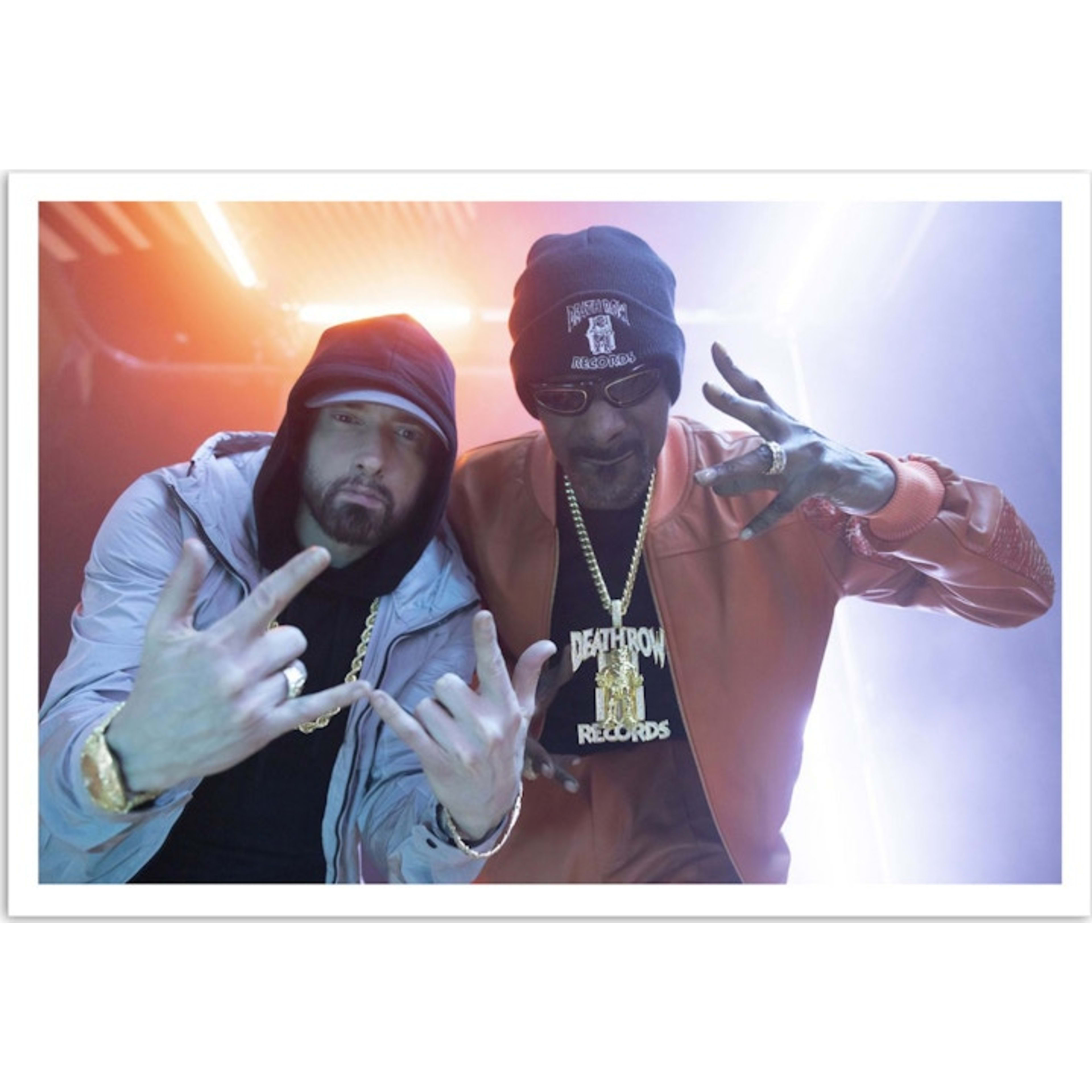 Ape Editions Snoop Dogg x Eminem 1xRun #FROMTHED2THELBC Print (Edition of 213)