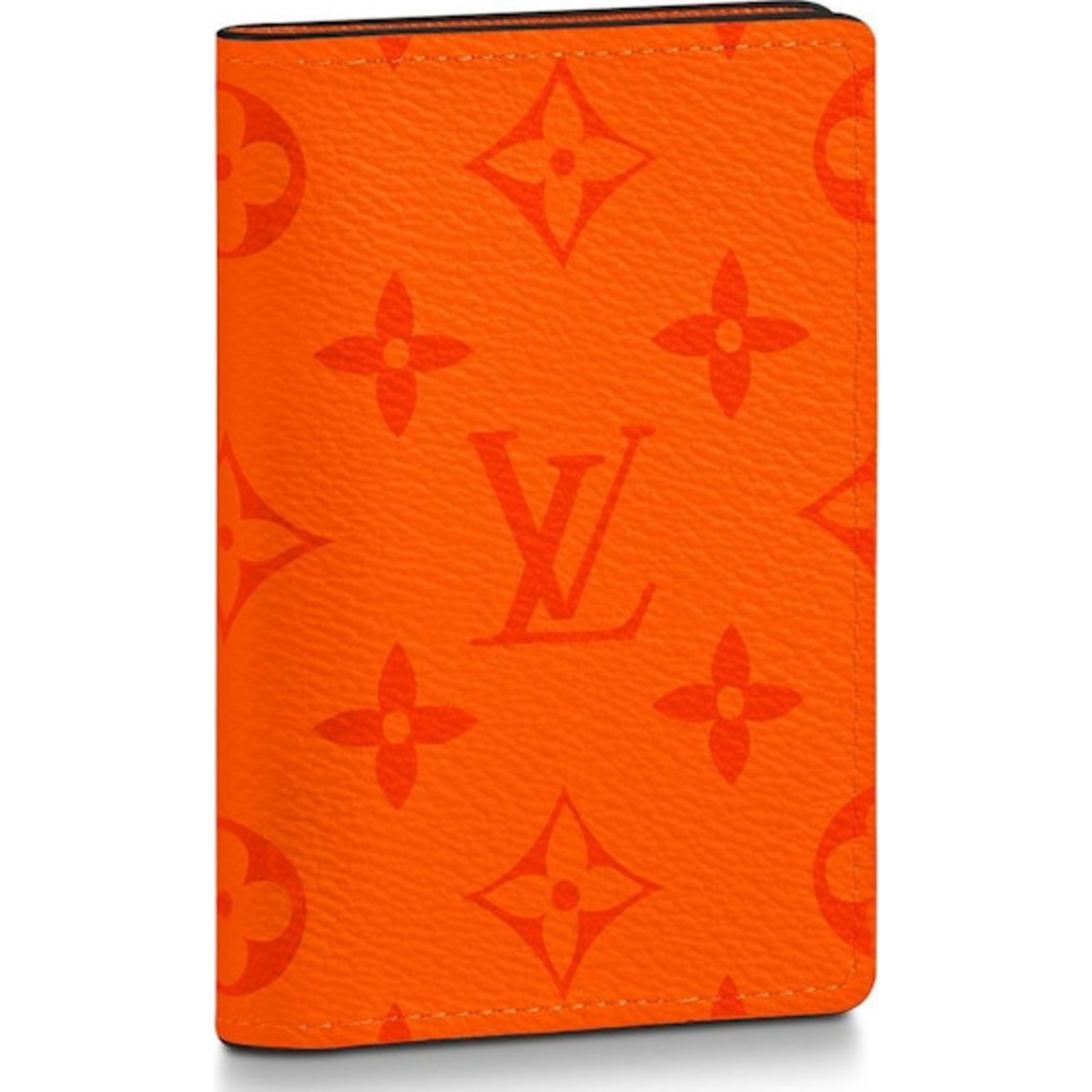 Pocket Organizer Monogram Eclipse Volcano Orange