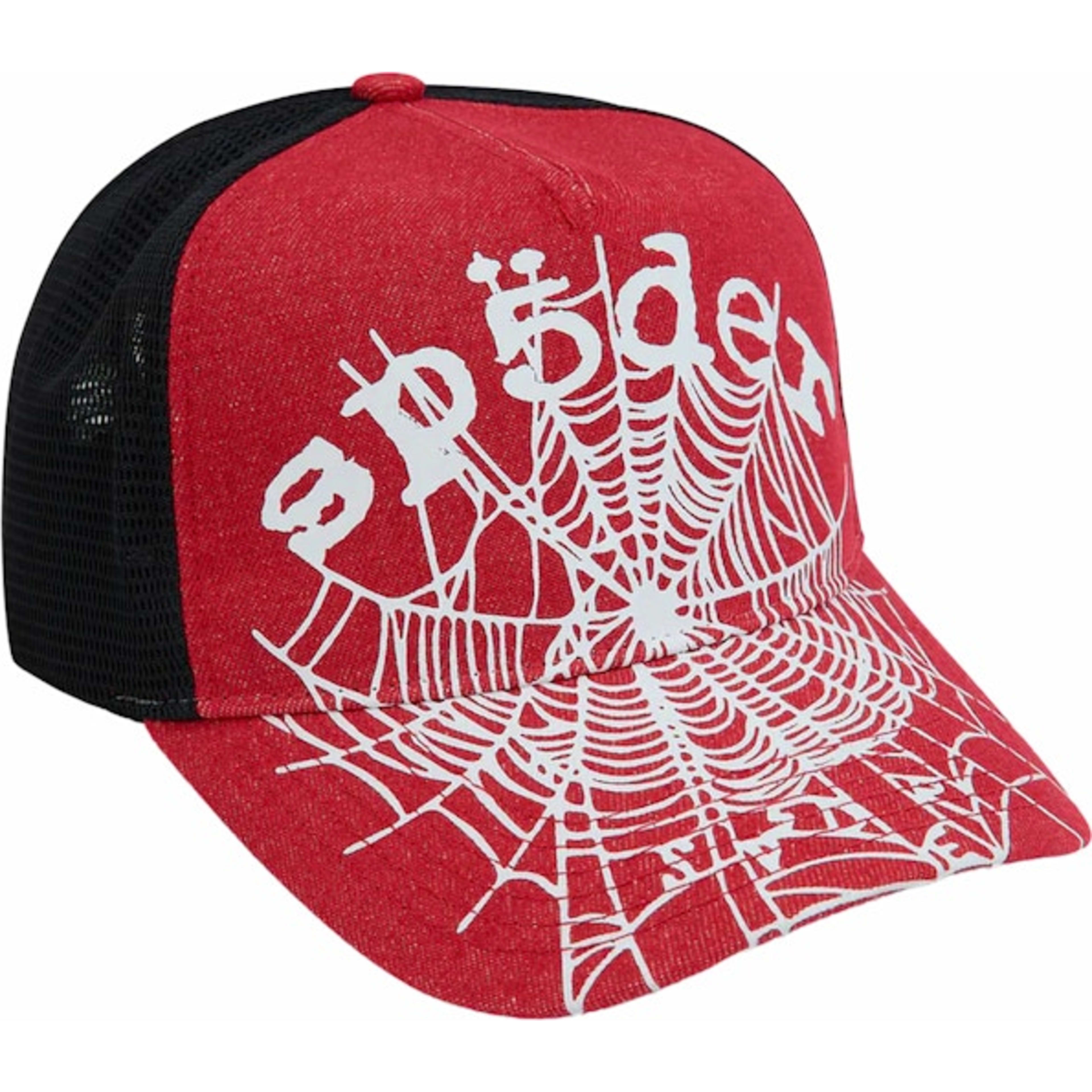 Denim Og Web V2 Trucker Red