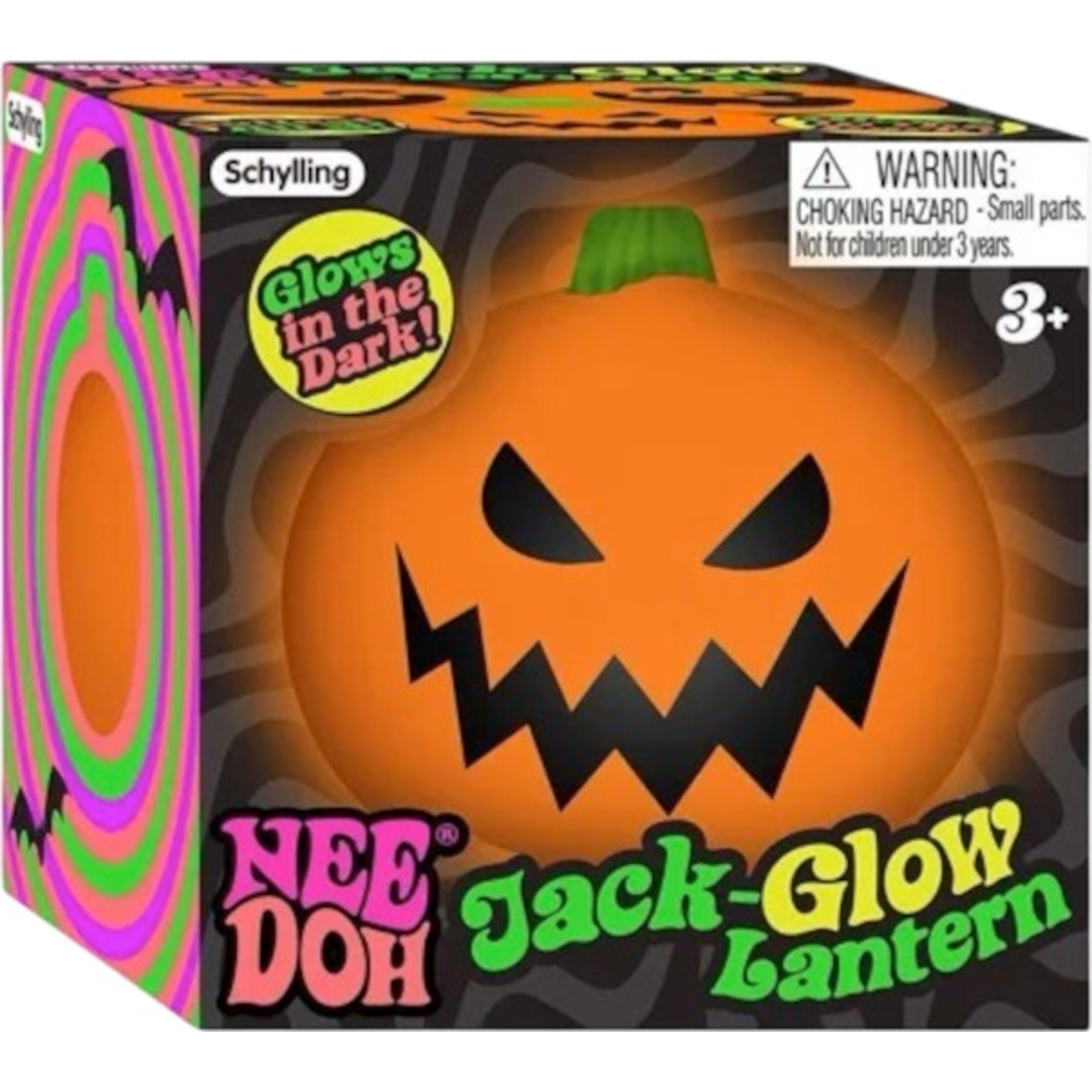 NeeDoh Jack Glow Lantern Squishy Fidget Toy