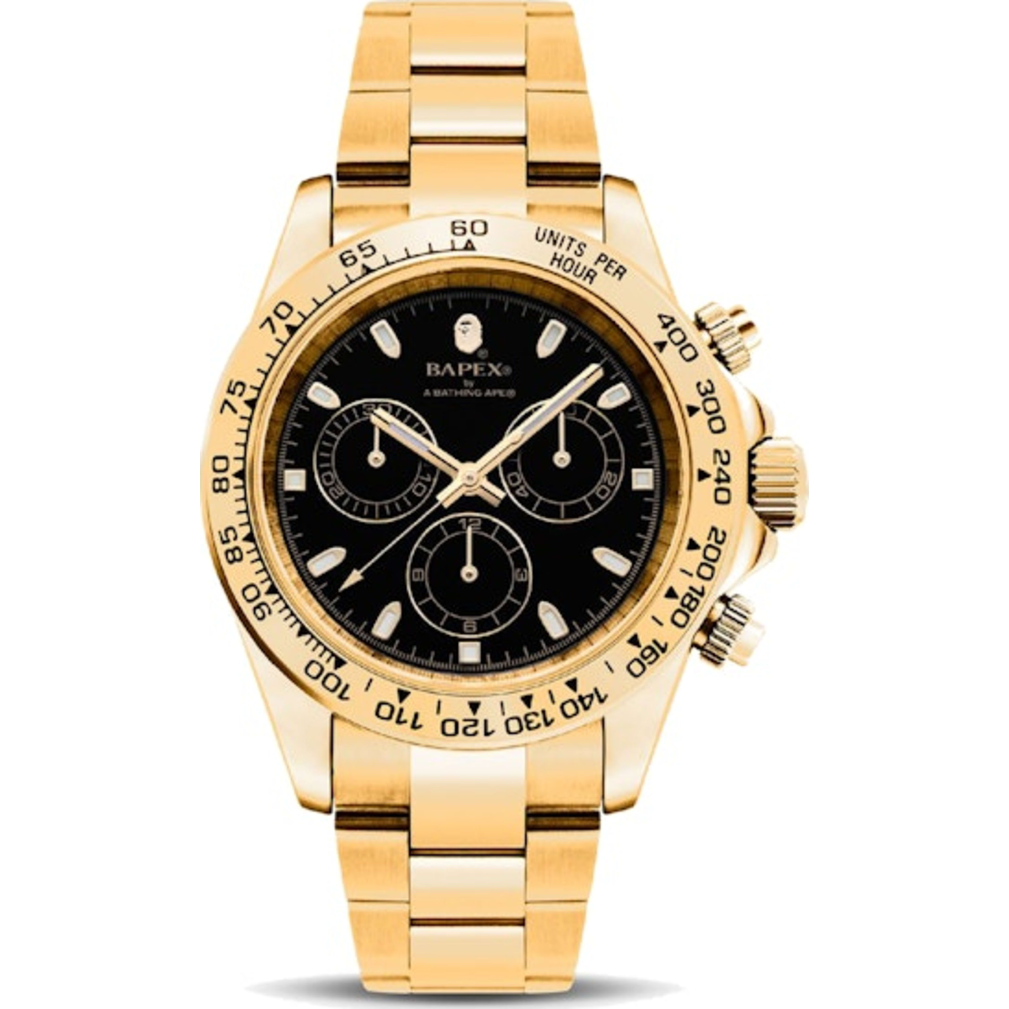 BAPE Type 4 BAPEX Watch Gold/Black