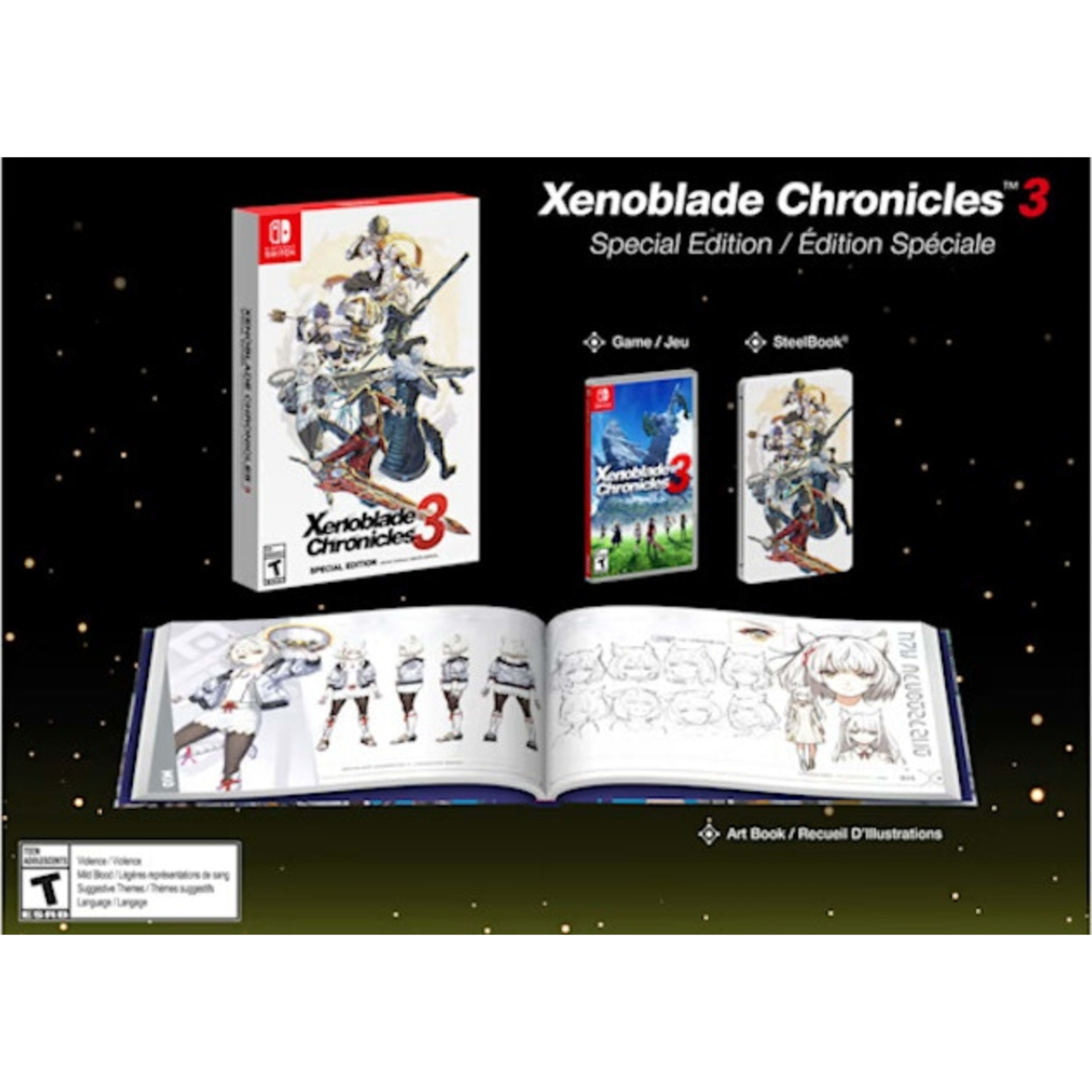 Nintendo Xenoblade Chronicles 3 Special Edition (Video Game Included)