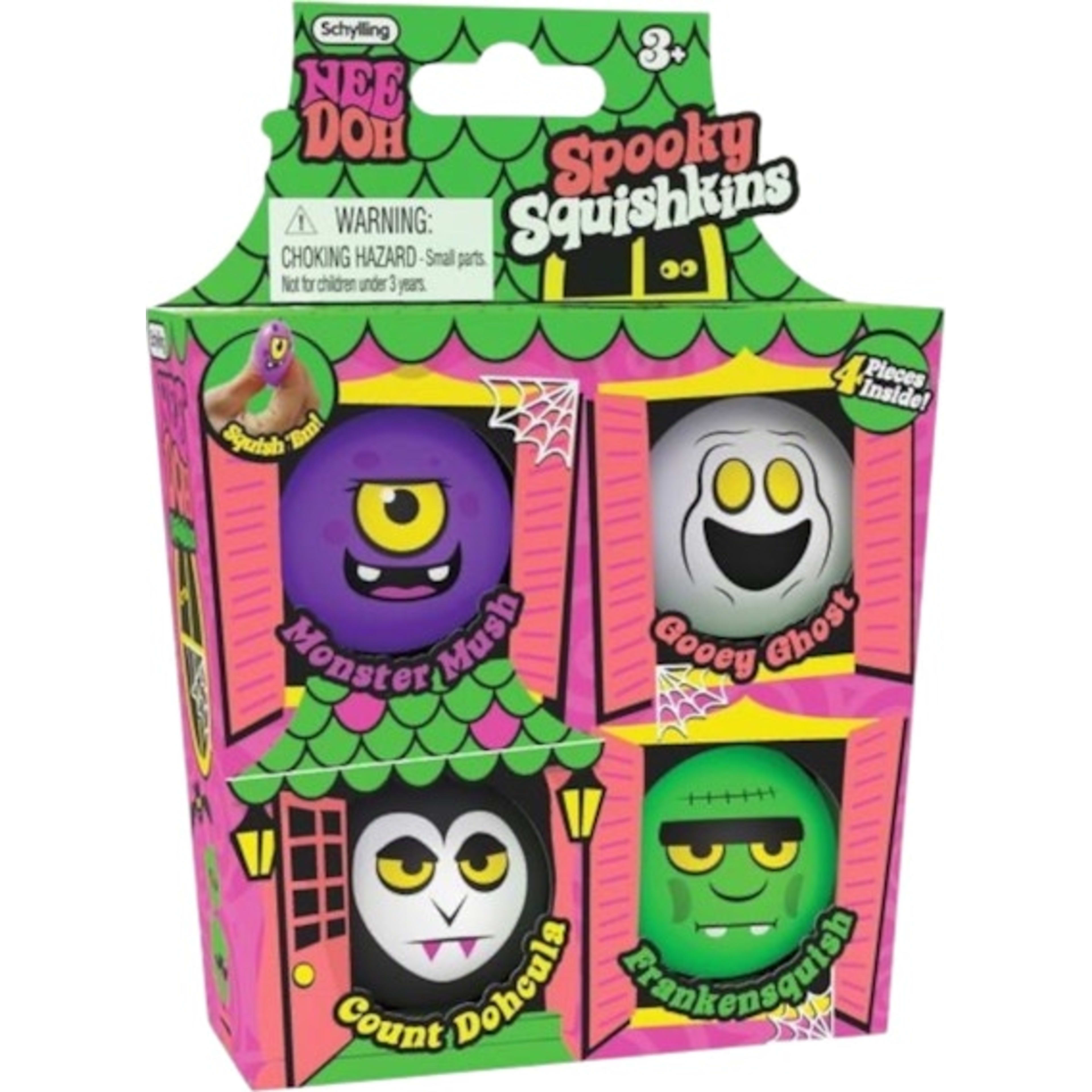 NeeDoh Squishkins Haunted House Squishy Fidget Toy