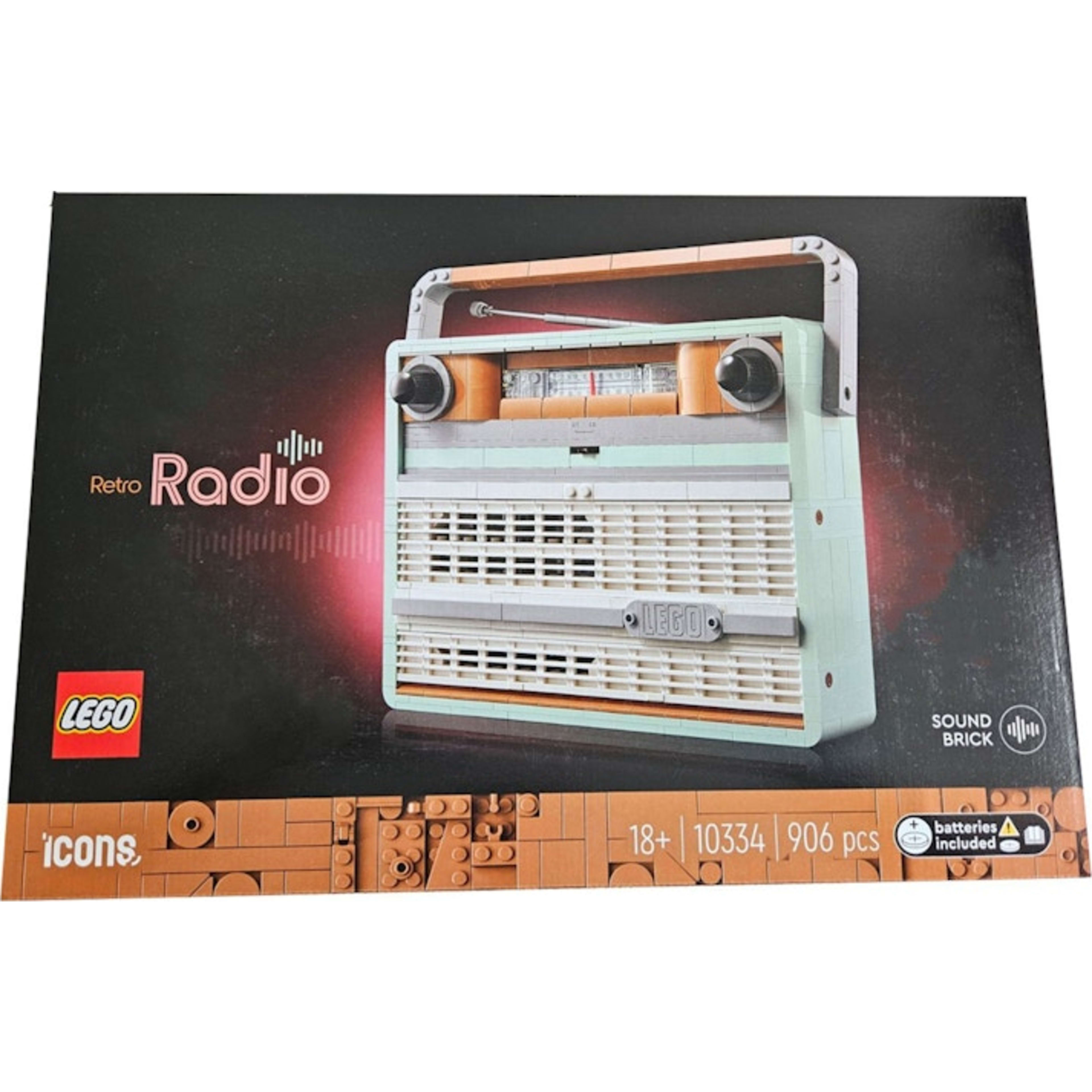 LEGO Icons Retro Radio Set 10334