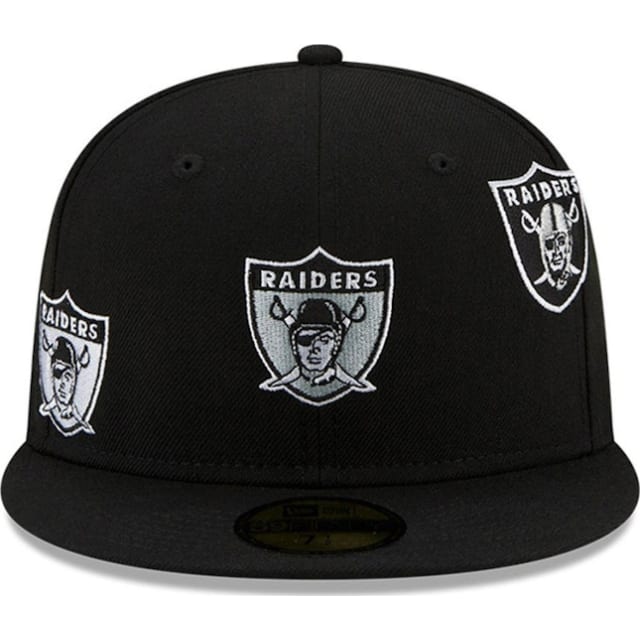 Just Don Las Vegas Raiders 59Fifty Fitted Hat Black