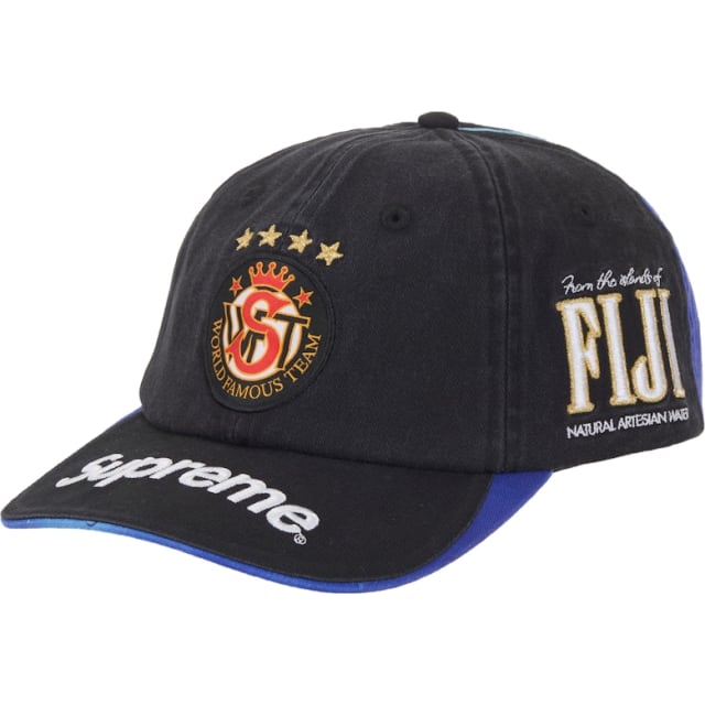 Supreme Fiji 6-Panel Black