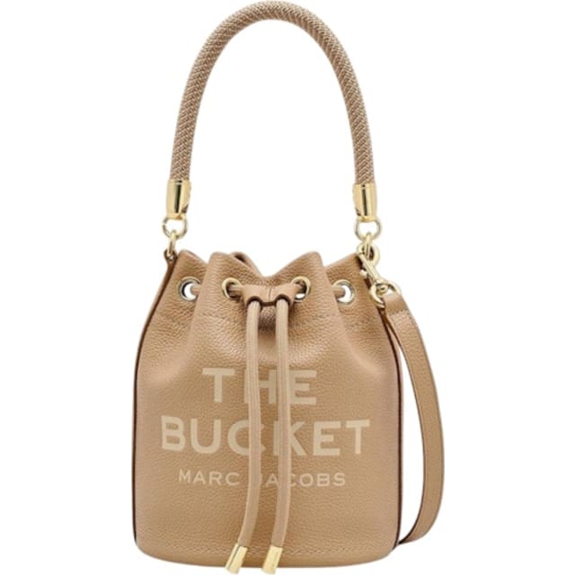 The Leather Bucket Bag Camel/Tan