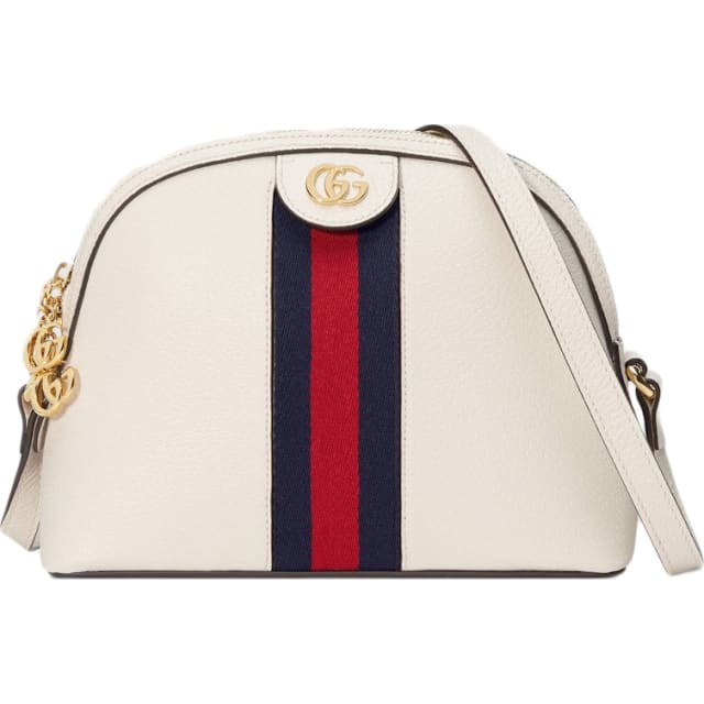 Ophidia Shoulder Bag Small White